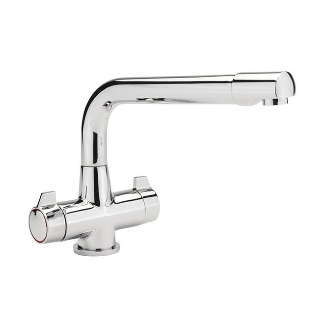 KTS234C Pisa 1/4″ Turn Sink Mixer Chrome