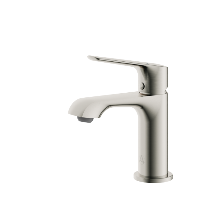 Aqualla Elodie Mini Basin Mono Mixer, Brushed Nickel