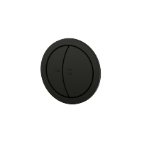 GS-fb-mb Vesper Flush Button, Matt Black