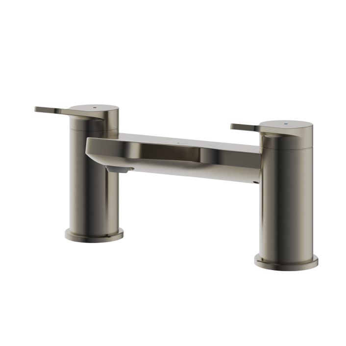 Aqualla Axis Bath Filler, Gunmetal Grey