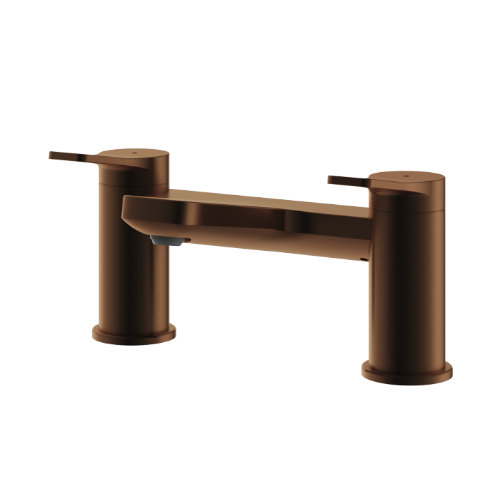 GS-av-bf-br Axis Bath Filler, Brushed Bronze