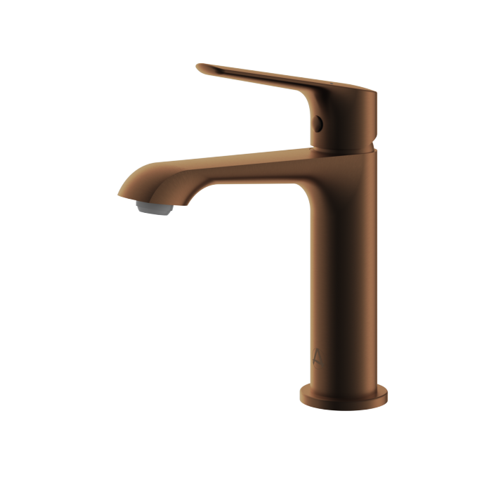 GS-ha-bm-br Elodie Basin Mono Mixer, Bronze