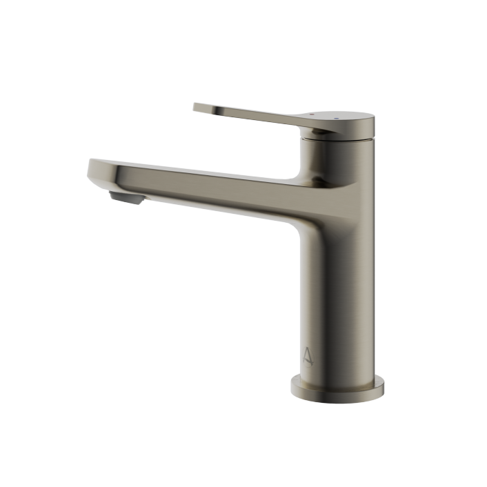 Aqualla Axis Basin Mixer, Gunmetal Grey