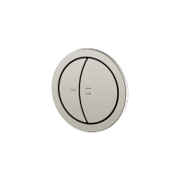 GS-fb-bn Vesper Flush Button, Brushed Nickel