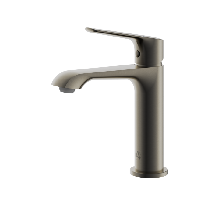 GS-ha-bm-gg Elodie Basin Mono Mixer, Gunmetal Grey