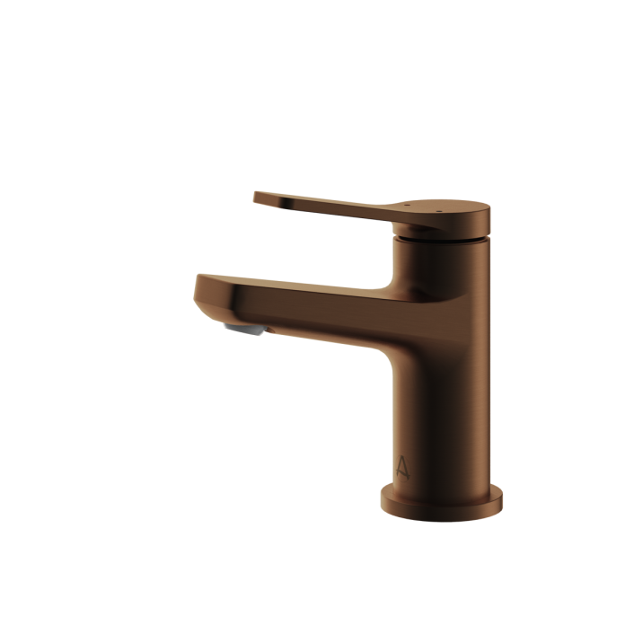 GS-av-mbm-br Axis Mini Basin Mixer, Brushed Bronze