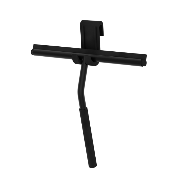 GS-s-wb-bl Atlas Shower Wiper Blade, Matt Black