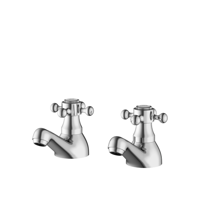 Aqualla Harrogate Bath Taps, Chrome