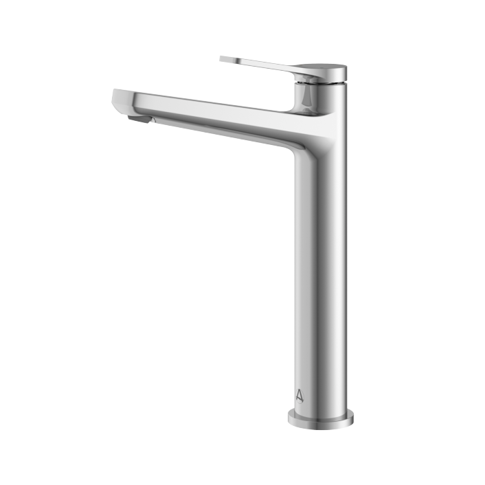 Aqualla Axis Tall Basin Mixer, Chrome