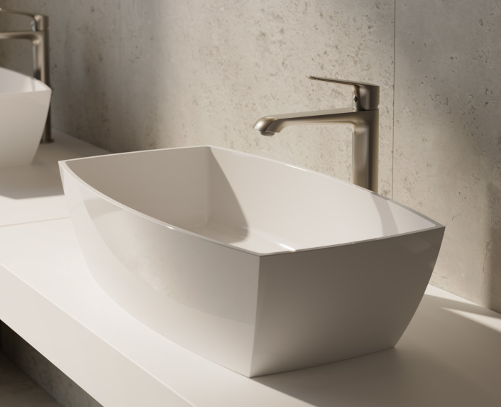 GS-car-56x30 Cara II Stone Wash Basin 560 x 303mm
