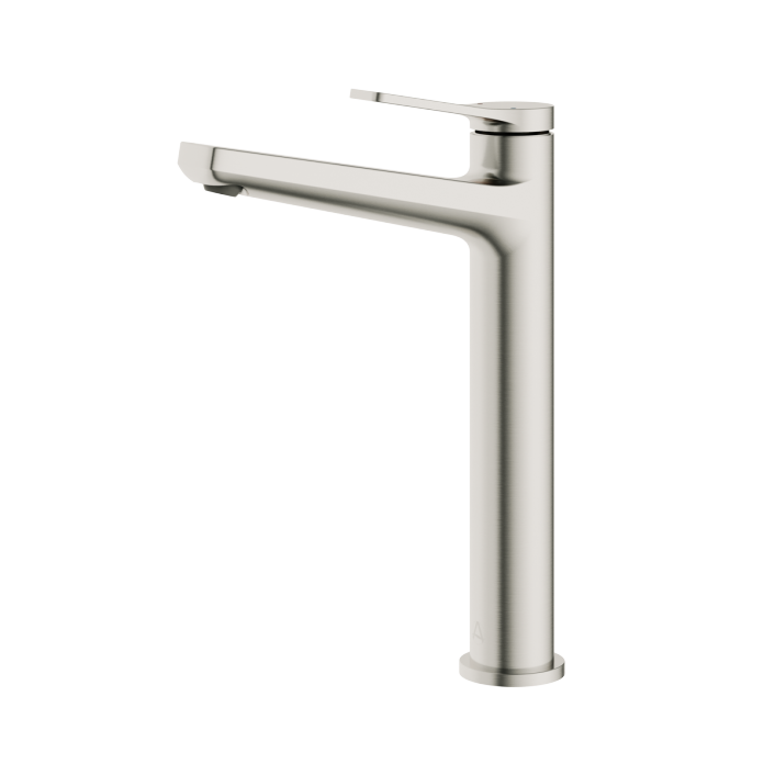Aqualla Axis Tall Basin Mixer, Brushed Nickel