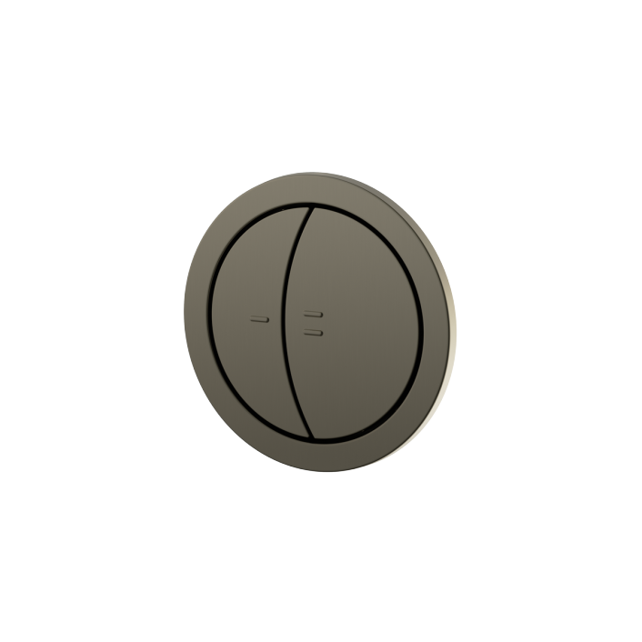 Aqualla Vesper Flush Button, Gunmetal Grey