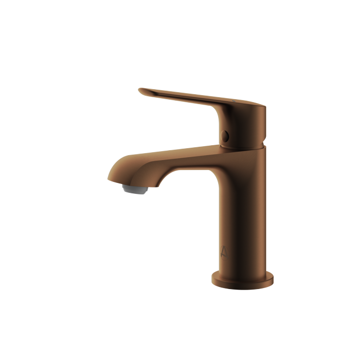 Aqualla Elodie Mini Basin Mono Mixer, Bronze