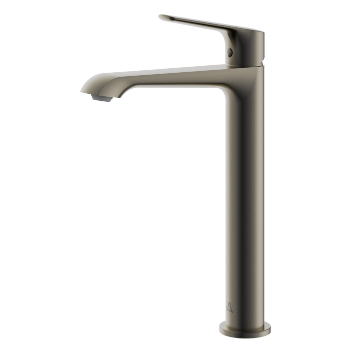 Aqualla Elodie Tall Basin Mono Mixer, Gunmetal Grey
