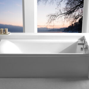 Carron Axis 1600 x 700mm Rectangular Carronite Bath