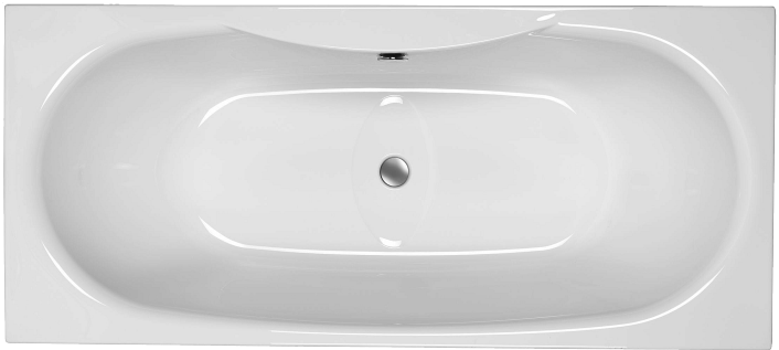 Carron Equation 1700 x 750mm Rectangular Carronite Bath
