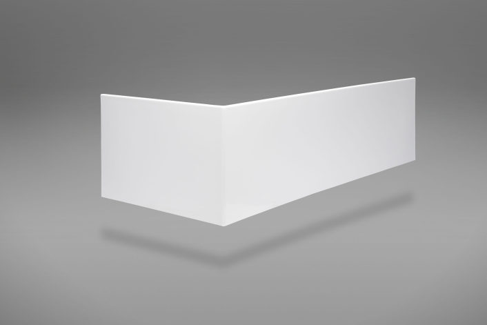 Carron L-shape Carronite Panel 1700 x 700mmx515