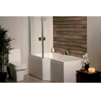 Carron Urban 1500 Carronite L-Shape Shower Bath Panel