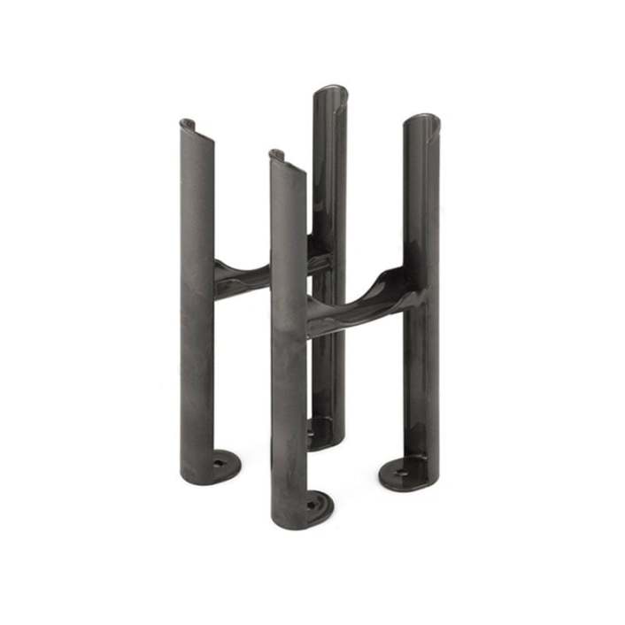 Scudo Foundry Column Radiator Insertable Feet, 2 Column, Pair — Raw Metal