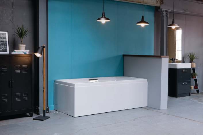 Carron Echelon DE 1800 x 800 Carronite Bath with Filler