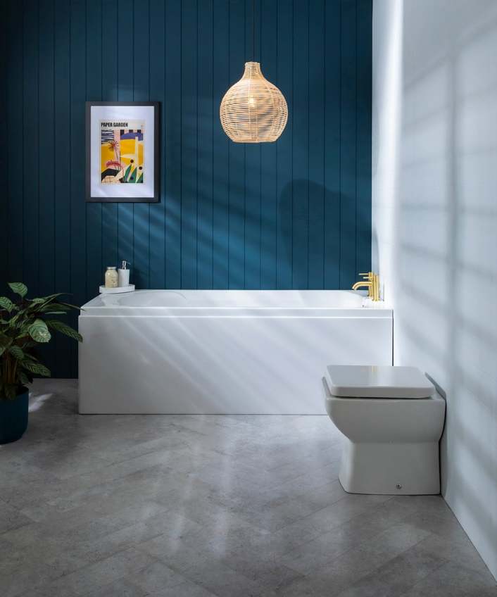 Carron Arc Single Ended Carronite® Bath 1700 x 700