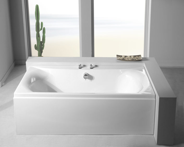 Carron Alpha Double Ended Carronite® Bath 1800 x 800