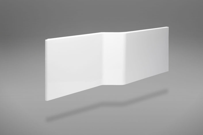 Carron Urban Edge 1575 Carronite Straight Front Panel