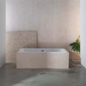 Carron Quantum 1700 x 750mm Double Ended Rectangular Carronite Bath