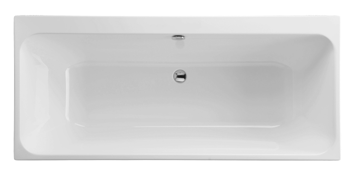 Carron Profile 1650 x 700mm Double Ended Rectangular Bath