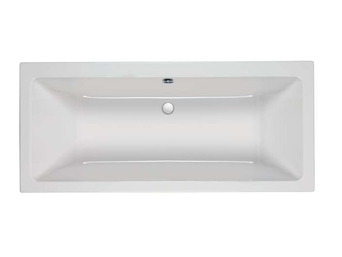 Carron Quantum 1700 x 700mm Double Ended Rectangular Carronite Bath