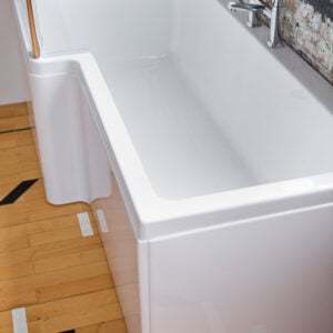 Carron Quantum Sbath 1600 Left Hand L-Shaped Bath