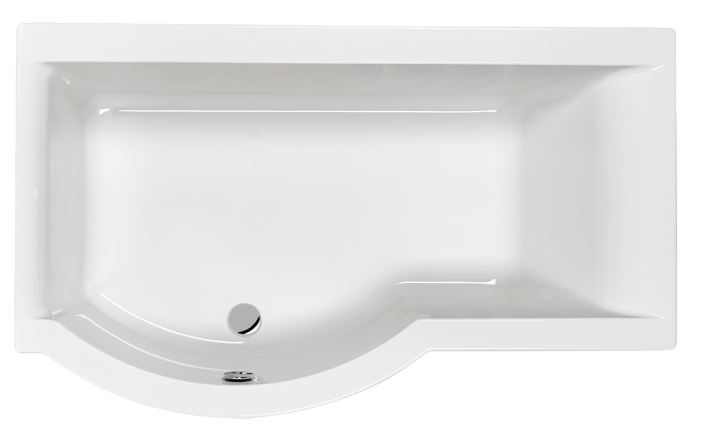 Carron Urban Sbath 1500 Left Hand P-Shaped Carronite Bath
