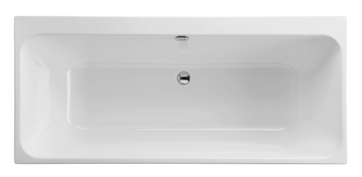 Carron Profile 1600 x 800mm Double Ended Rectangular Bath