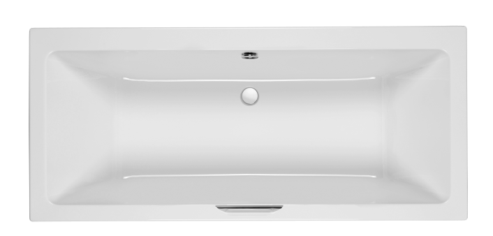 Carron Quantum DE 1700 x 750mm 5mm Acrylic Double Ended Bath