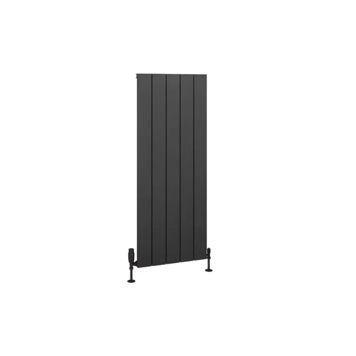 Eastbrook Charlton 1200 x 470 Aluminium Radiator Matt Anthracite