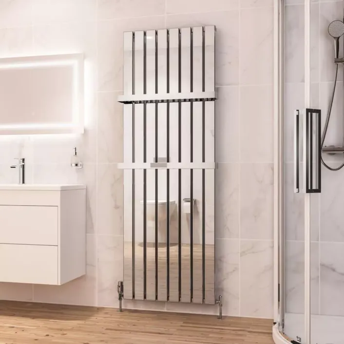 Eastbrook Deddington 1800 x 630 Radiator Chrome