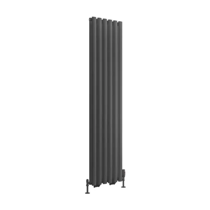 Eastbrook Tunstall Double 1800 x 420 Radiator Matt Anthracite