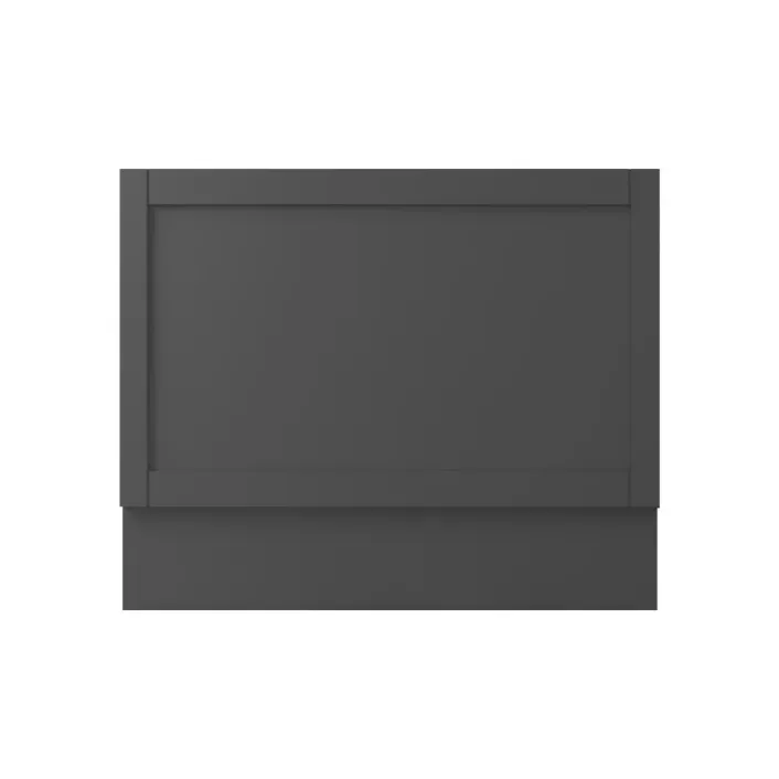 Eastbrook Diamante 800 Shaker End Panel 800 x 450-575mm - Matt Anthracite