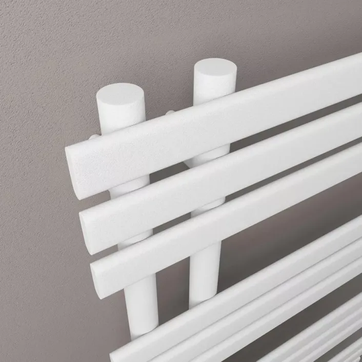 Eastbrook Loddon Dry Element Towel Rail 800 x 600 Matt White