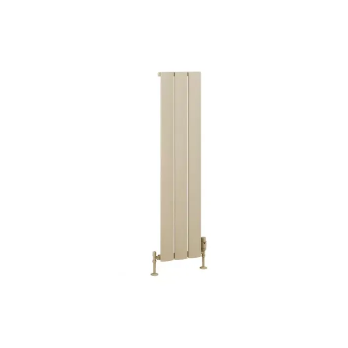 Eastbrook Malmesbury 1200 x 280 Aluminium Radiator Matt Cappuccino