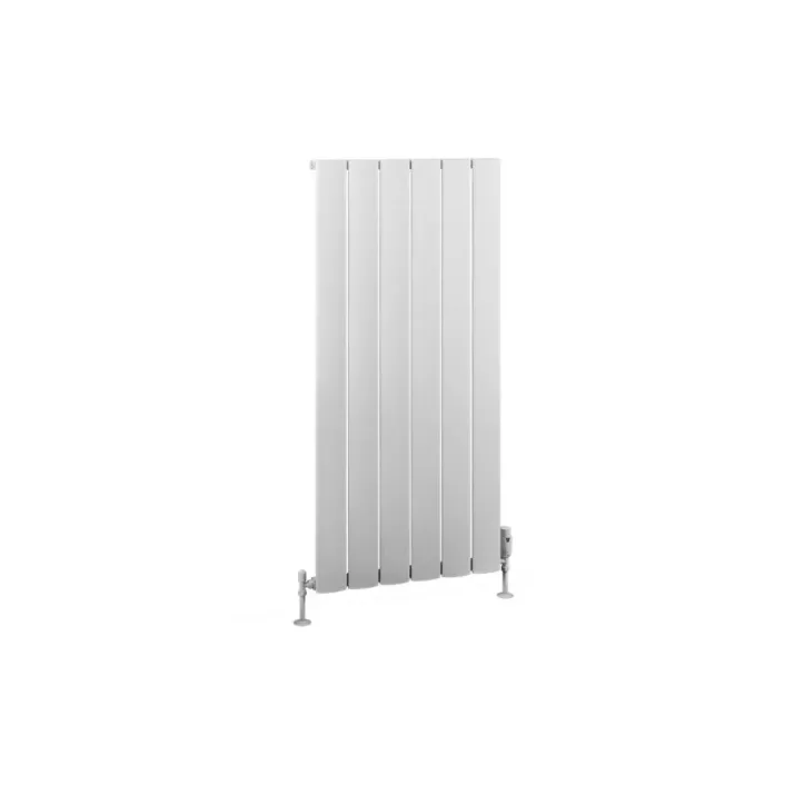 Eastbrook Malmesbury 1200 x 565 Aluminium Radiator Matt White