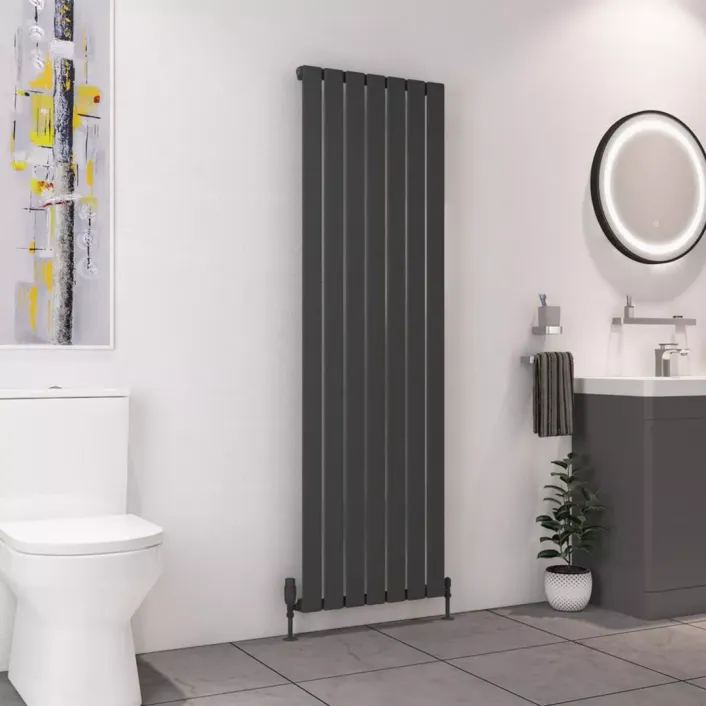Eastbrook Deddington 1800 x 550 Radiator Matt Anthracite