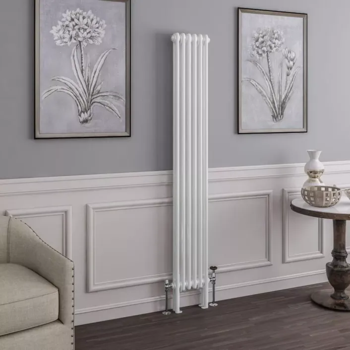 Eastbrook Imperia 2 Column Radiator 1800 x 290mm Gloss White