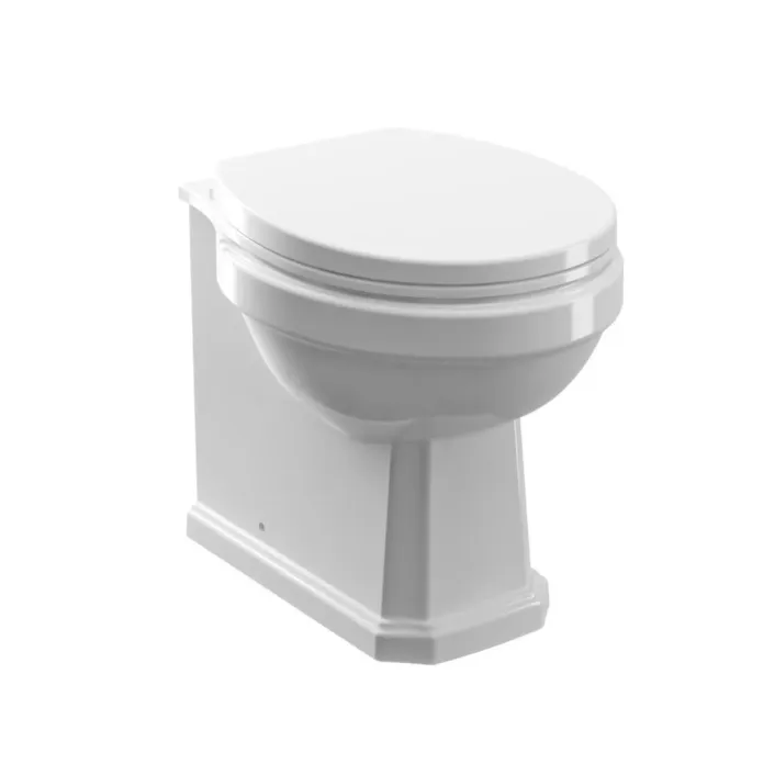 Eastbrook Ashcombe Back To Wall (BTW) WC Pan - White