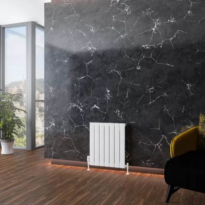 Eastbrook Addington Aluminium 600 x 514 Radiator Type10 Gloss White