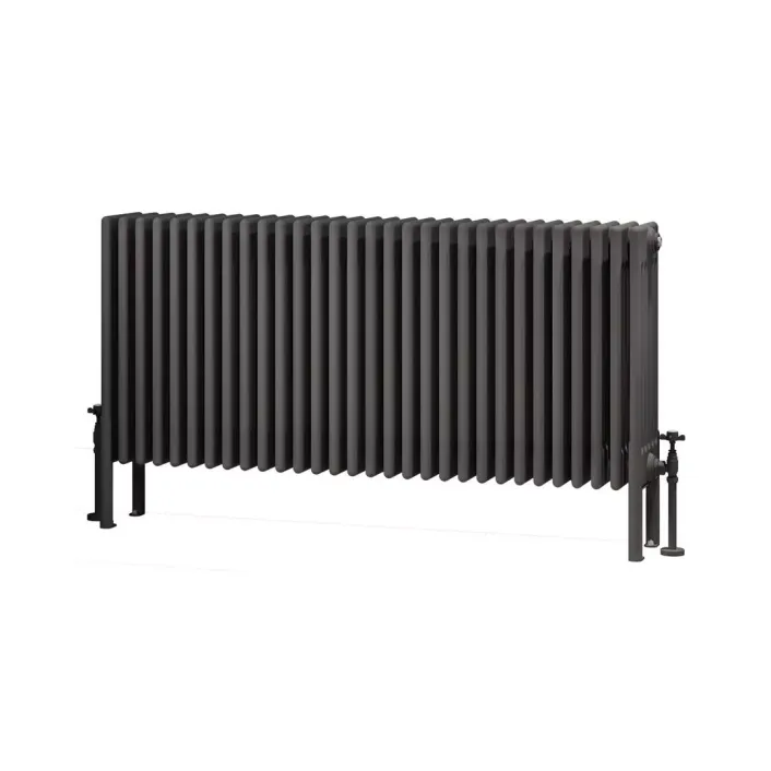 Eastbrook Imperia 6 Column Radiator 600 x 1370mm Matt Anthracite
