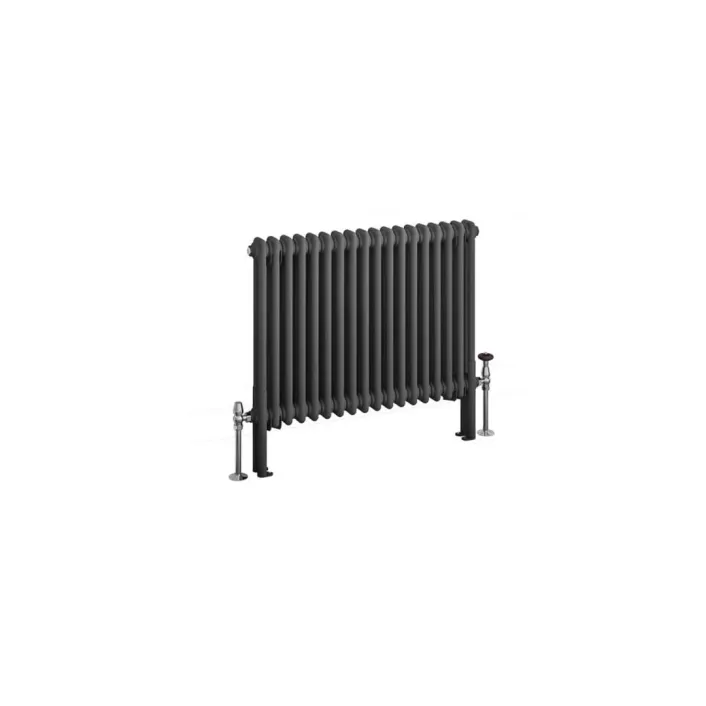 Eastbrook Imperia 2 Column Radiator 600 x 830mm Matt Anthracite