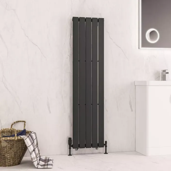 Eastbrook Warrington 1500 x 376 Radiator Type10 Matt Anthracite