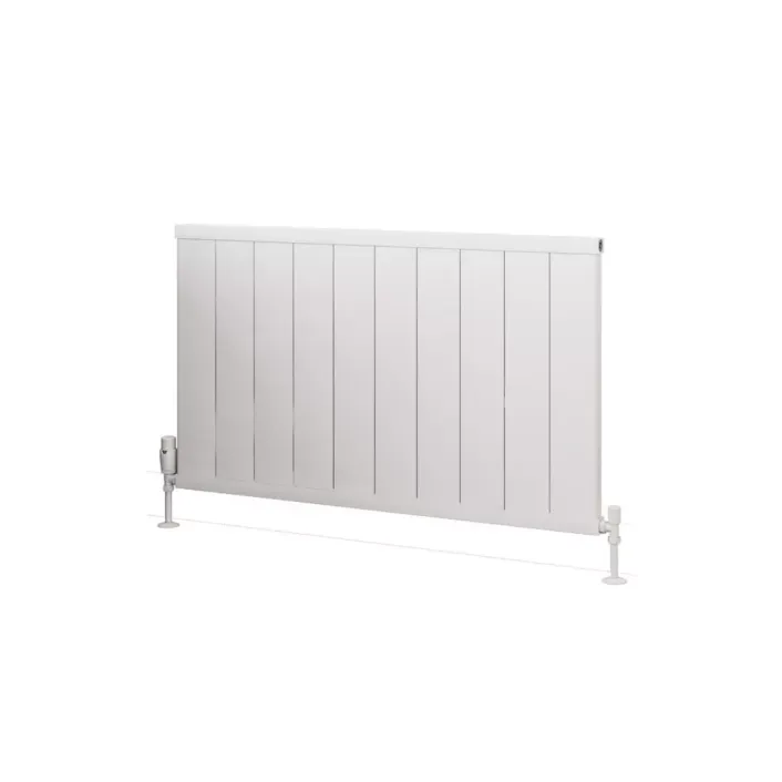 Eastbrook Kingswood Slimline 600 x 1010 Aluminium Radiator Matt White
