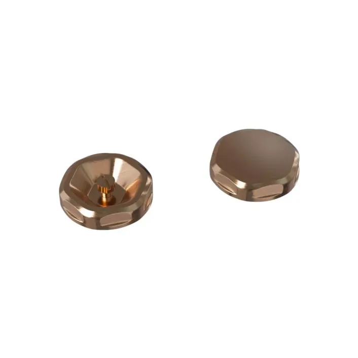 Eastbrook Bleed Valve & Blanking Plug Set Brushed Bronze